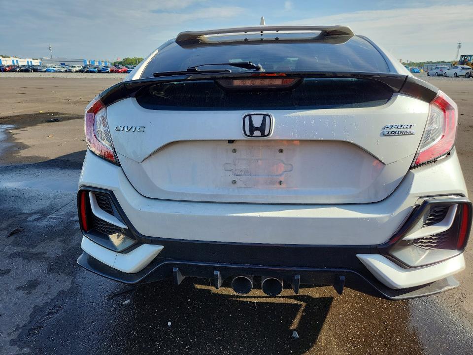 2021 Honda Civic VIN SHHFK7H9XMU407930 COPART salvage auction — FRONT END, Fl - Certificate Of Destruction, sold $2,750 on 2026-07-18 (photo 6)