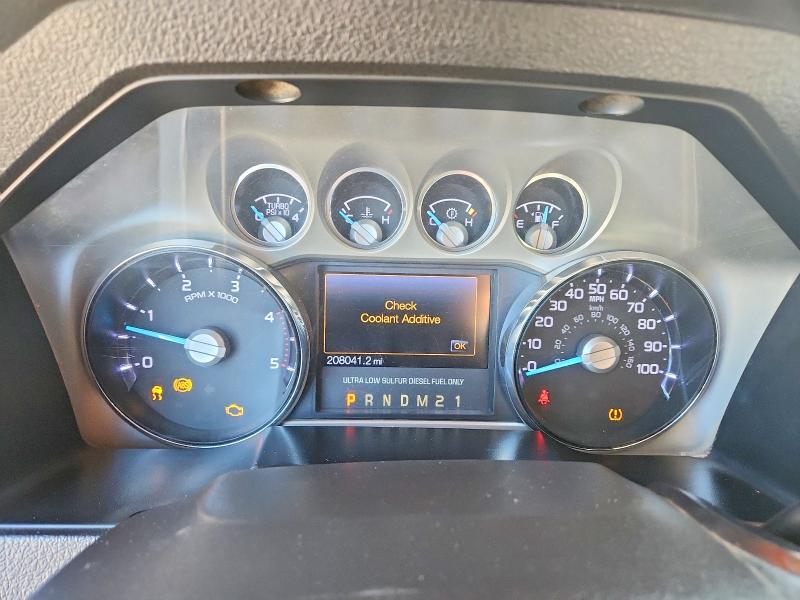 2013 Ford F-250 super duty VIN 1FT7W2BT0DEA29717 COPART salvage auction — NORMAL WEAR, La - Certificate Of Title, sold $2,900 on 2026-07-02 (photo 9)