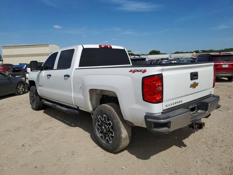 2017 Chevrolet Silverado VIN 1GC1KUEG7HF207991 COPART salvage auction — HAIL, Ks - Cert Of Title-Salvage, sold $11,200 on 2026-07-09 (photo 2)