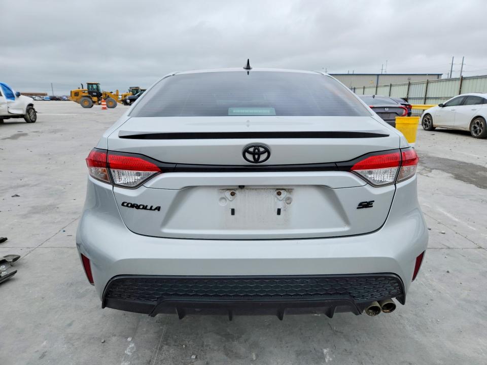2022 Toyota Corolla VIN 5YFS4MCE9NP139603 COPART salvage auction — UNDERCARRIAGE, Tx - Salvage Vehicle Title, sold $5,400 on 2026-07-17 (photo 6)