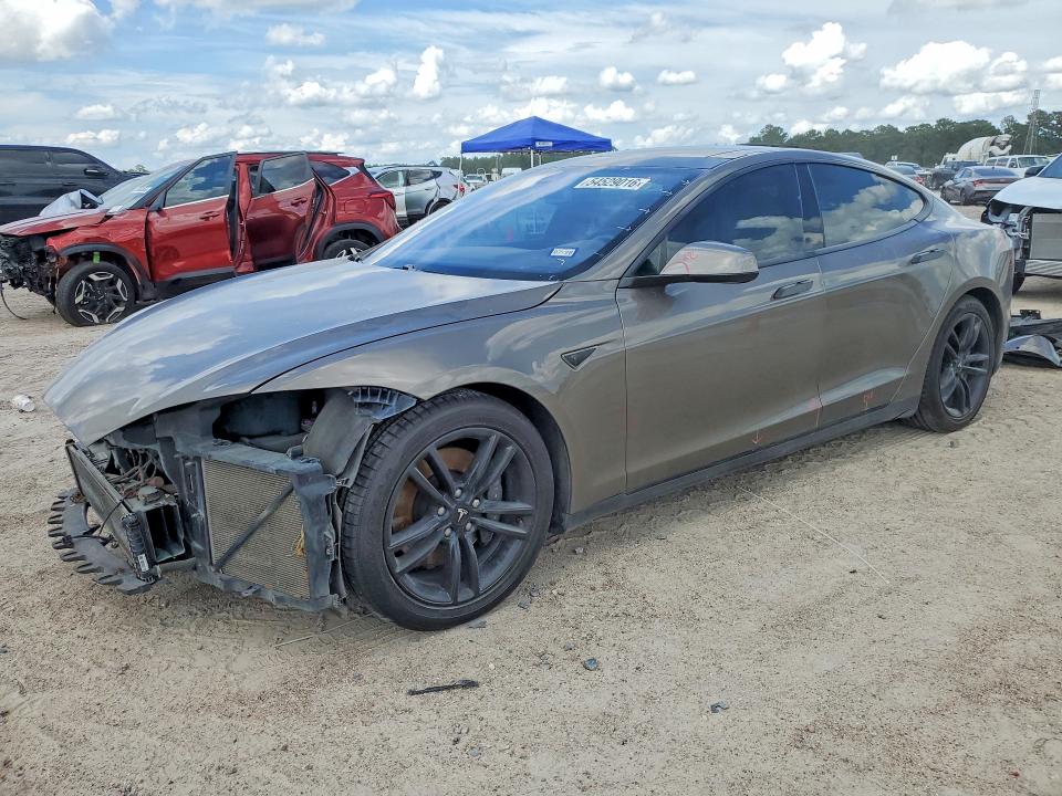 2015 Tesla VIN 5YJSA1H25FF084912 COPART salvage auction — FRONT END, Tx - Salvage Vehicle Title, sold $3,050 on 2026-07-10 (photo 1)