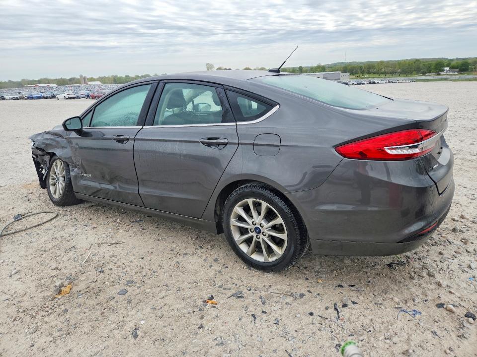 2017 Ford Fusion VIN 3FA6P0LU8HR287979 COPART salvage auction — FRONT END, MI - CERT OF TITLE-SALVAGE VEHICLE, sold $575 on 2026-07-02 (photo 2)