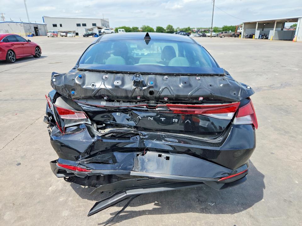 2023 Hyundai VIN KMHLS4AG6PU524116 COPART salvage auction — REAR END, Tx - Salvage Vehicle Title, sold $6,200 on 2026-07-09 (photo 6)