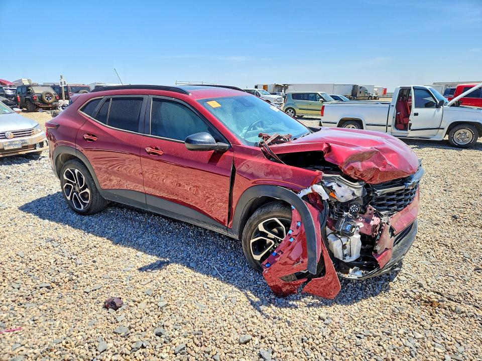 2025 Chevrolet Trax VIN KL77LJEP0SC201977 COPART salvage auction — FRONT END, Nm - Cert Of Title-Salvage, sold $100 on 2026-07-28 (photo 4)