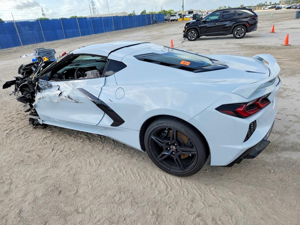 2024 Chevrolet Corvette stingray VIN 1G1YA2D48R5117102 COPART salvage auction — FRONT END, Fl - Cert Of Title Slvg Rebuildable, sold $18,900 on 2026-07-08 (photo 2)