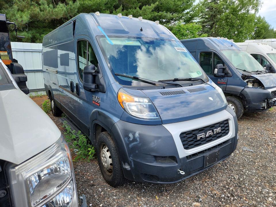 2020 Ram Promaster 3500 VIN 3C6URVJG3LE128722 COPART salvage auction — FRONT END, Nj - Certificate Of Title, sold $10,800 on 2026-07-28 (photo 4)