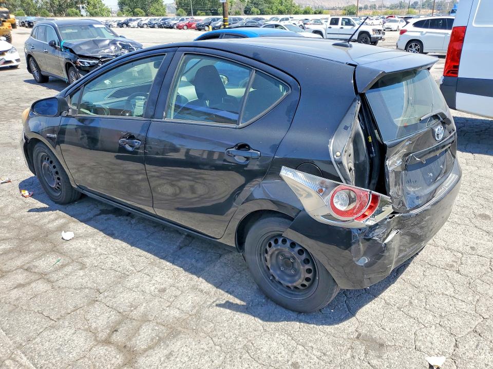 2012 Toyota VIN JTDKDTB34C1525132 COPART salvage auction — REAR END, Ca - Salvage Certificate, sold $525 on 2026-07-09 (photo 2)