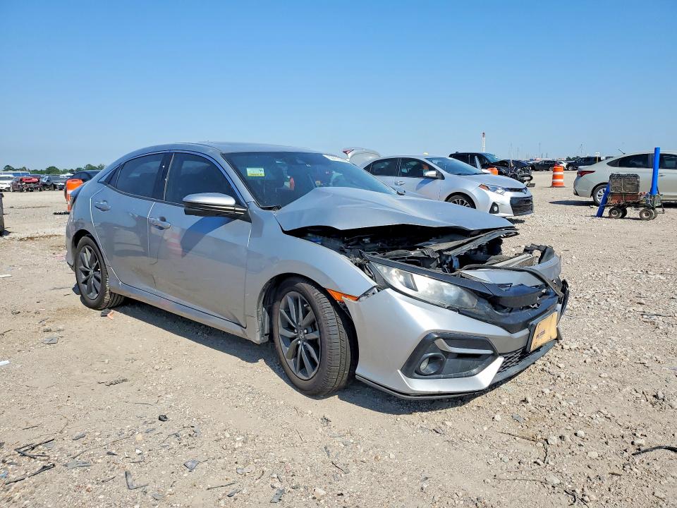 2020 Honda Civic VIN SHHFK7H61LU215798 COPART salvage auction — FRONT END, Tx - Salvage Vehicle Title, sold $3,700 on 2026-07-09 (photo 4)