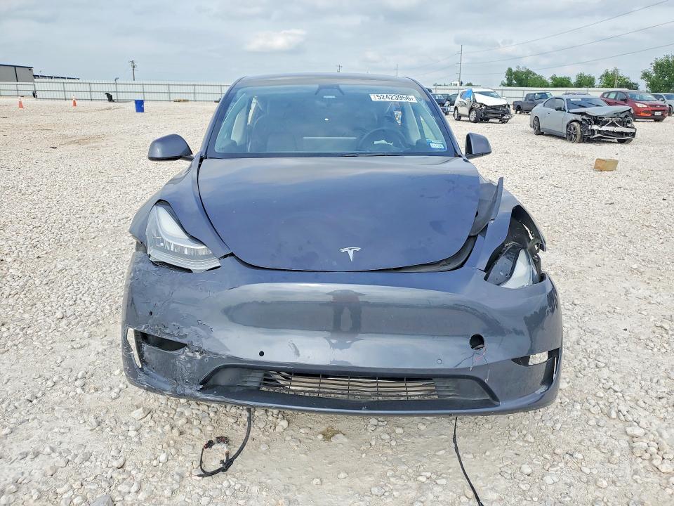 2021 Tesla Model y VIN 5YJYGDEE3MF202946 COPART salvage auction — FRONT END, Tx - Salvage Vehicle Title, sold $5,500 on 2026-07-16 (photo 5)