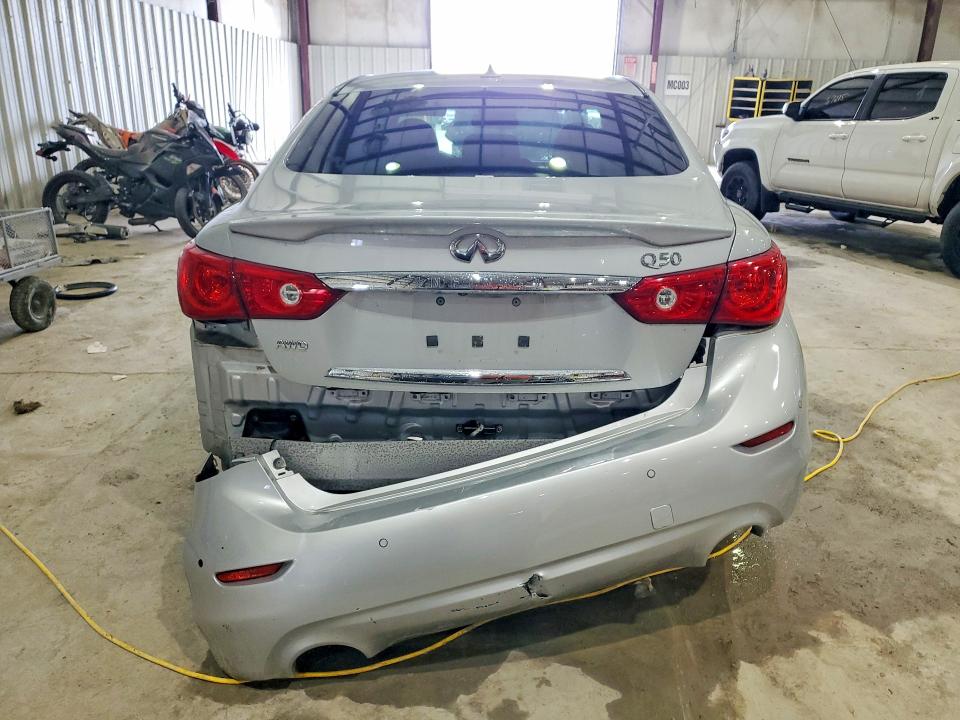 2015 Infiniti VIN JN1BV7AR8FM393816 COPART salvage auction — FRONT END, Ky - Cert Of Title-Salvage, sold $300 on 2026-07-22 (photo 6)