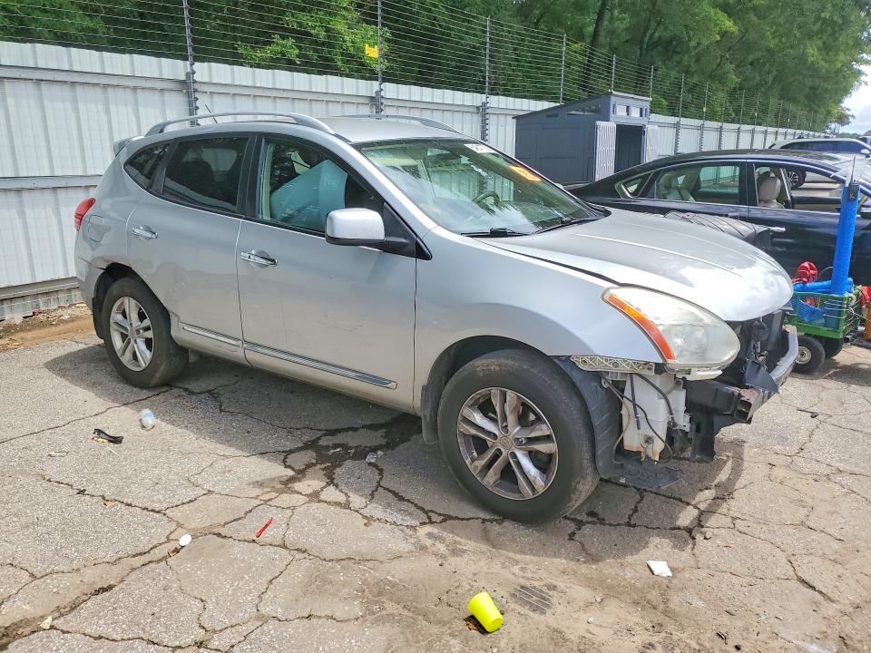 2013 Nissan Rogue VIN JN8AS5MV0DW654053 COPART salvage auction — FRONT END, Ga - Cert Of Title-Salvage, sold $300 on 2026-07-10 (photo 4)