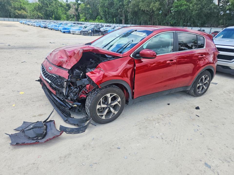 2022 Kia VIN KNDPM3AC7N7955129 COPART salvage auction — FRONT END, Fl - Certificate Of Destruction, sold $2,150 on 2026-07-07 (photo 1)