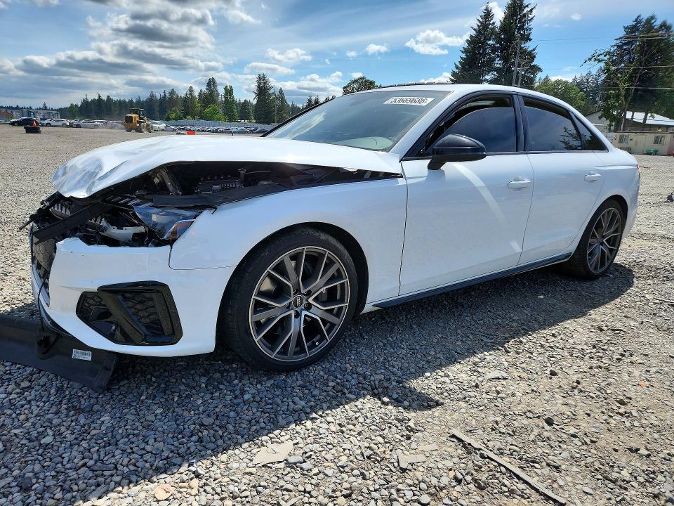 2024 Audi Rs4 VIN WAUB4AF49RA047075 COPART salvage auction — FRONT END, FL - CERT OF TITLE SLVG REBUILDABLE, sold $9,300 on 2026-07-14 (photo 1)