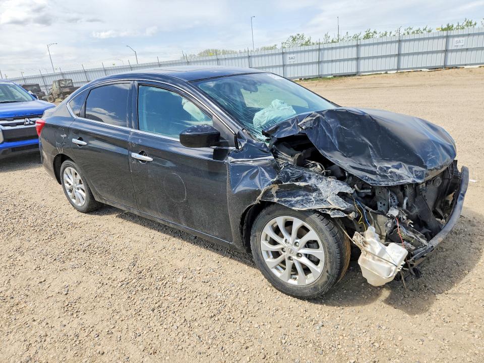 2019 Nissan Sentra VIN 3N1AB7AP7KY215518 COPART salvage auction — FRONT END, Ab - Bos - Salvage, sold $525 on 2026-07-02 (photo 4)