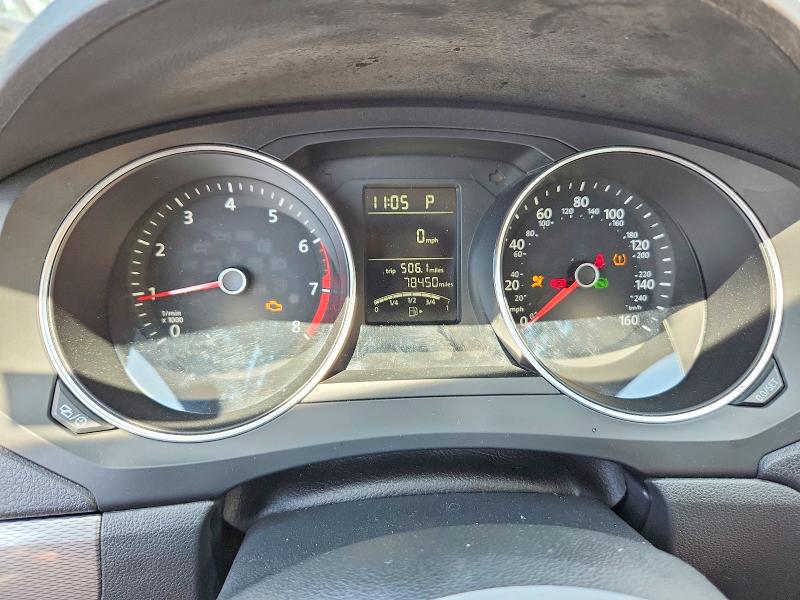 2017 Volkswagen Jetta VIN 3VW2B7AJ6HM290561 COPART salvage auction — SIDE, Tx - Salvage Vehicle Title, sold $3,200 on 2026-07-03 (photo 9)