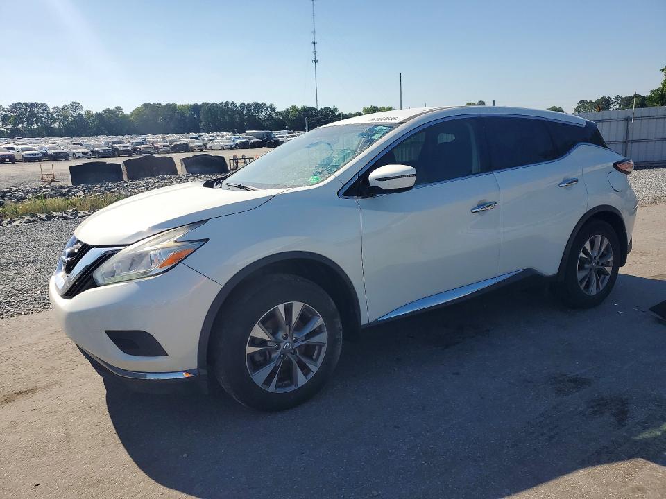 2017 Nissan Murano VIN 5N1AZ2MH0HN184601 — COPART salvage auction photo