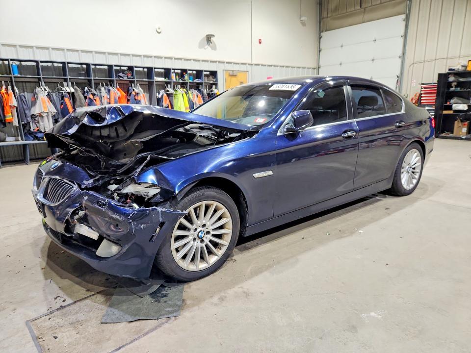 2013 BMW 5er VIN WBAFU7C59DDU73227 COPART salvage auction — FRONT END, Nh - Cert Of Title-Salvage, sold $700 on 2026-07-07 (photo 1)