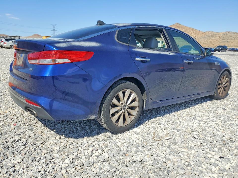 2016 Kia Optima VIN 5XXGU4L36GG017328 COPART salvage auction — FRONT END, Nv - Salvage Title, sold $1,100 on 2026-07-08 (photo 3)