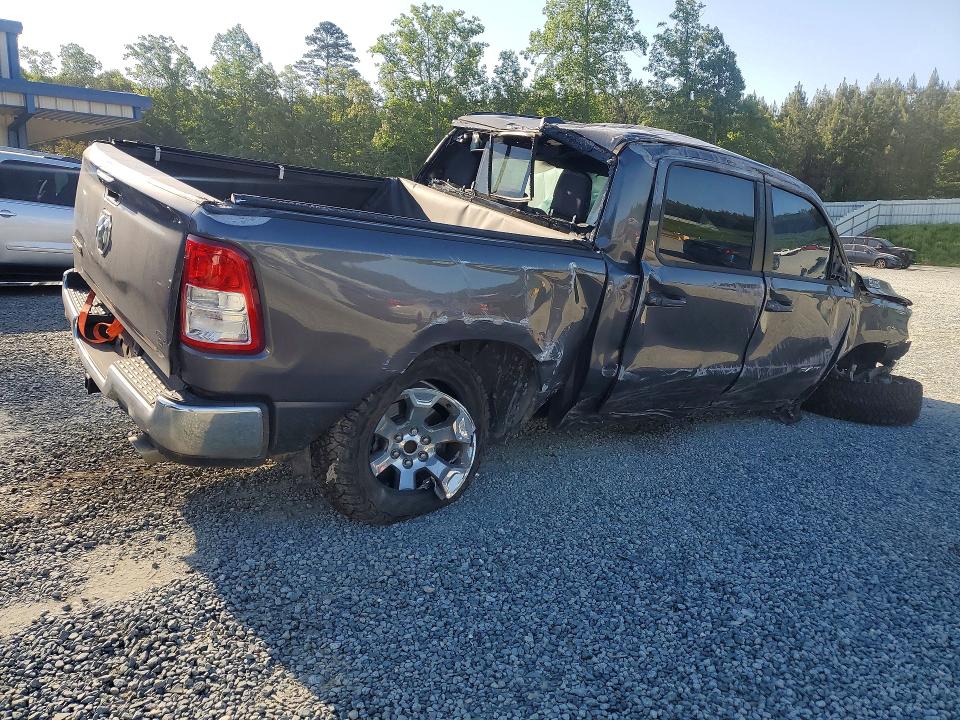 2022 Ram 1500 VIN 1C6RREFT6NN125467 COPART salvage auction — ROLLOVER, Nc - Salvage Certificate Of Title, sold $175 on 2026-07-30 (photo 3)