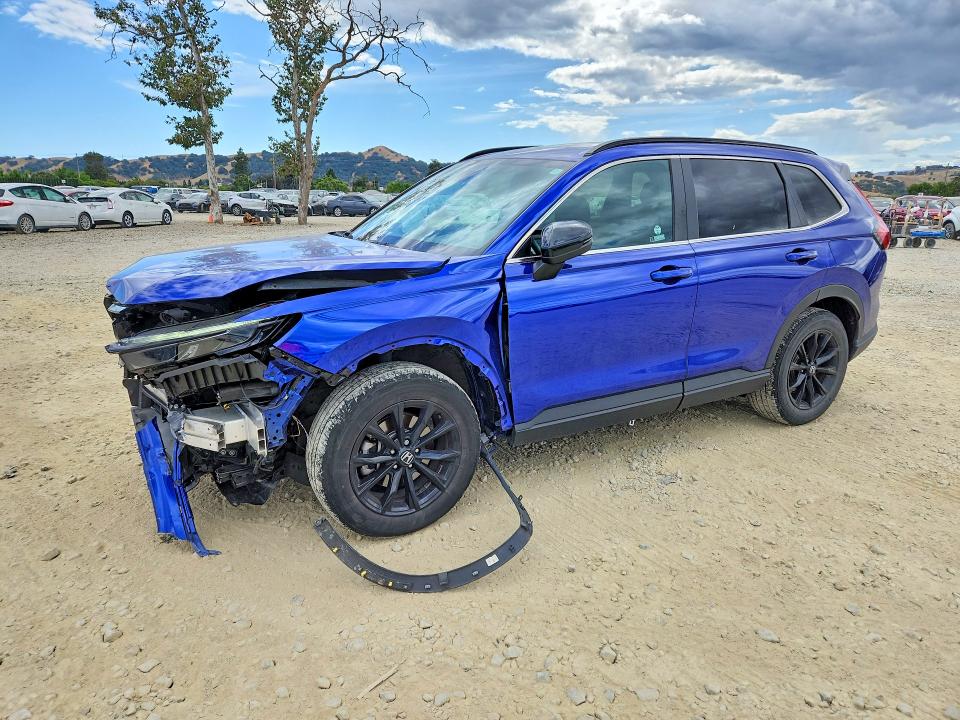 2023 Honda Cr-v VIN 7FARS6H54PE020109 COPART salvage auction — FRONT END, Ca - Salvage Certificate, sold $10,300 on 2026-07-21 (photo 1)