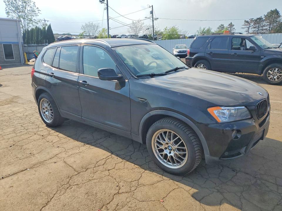 2014 BMW X3 VIN 5UXWX9C50E0D29761 COPART salvage auction — WATER/FLOOD, Ct - Cert Of Title-Flood Salvage, sold $1,150 on 2026-07-02 (photo 4)