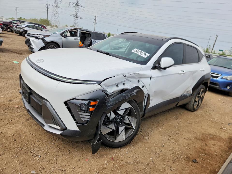 2024 Hyundai Kona VIN KM8HECA31RU064547 COPART salvage auction — SIDE, Il - Salvage Certificate, sold $5,700 on 2026-07-28 (photo 1)