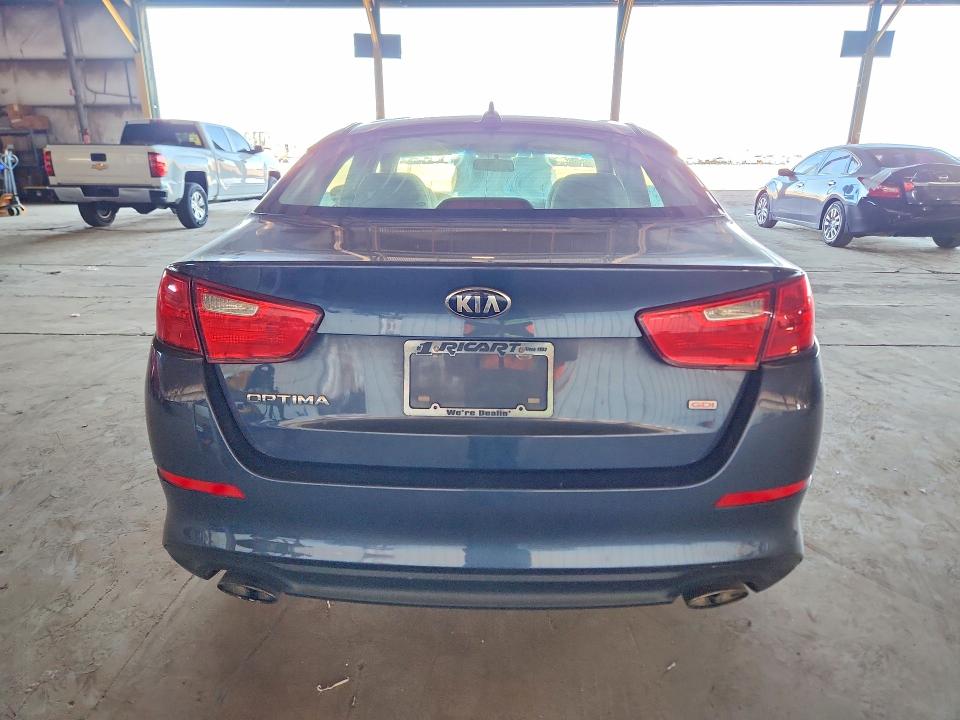 2015 Kia Optima VIN 5XXGM4A71FG364344 COPART salvage auction — SIDE, Oh - Cert Of Title-Salvage, sold $1,850 on 2026-07-20 (photo 6)