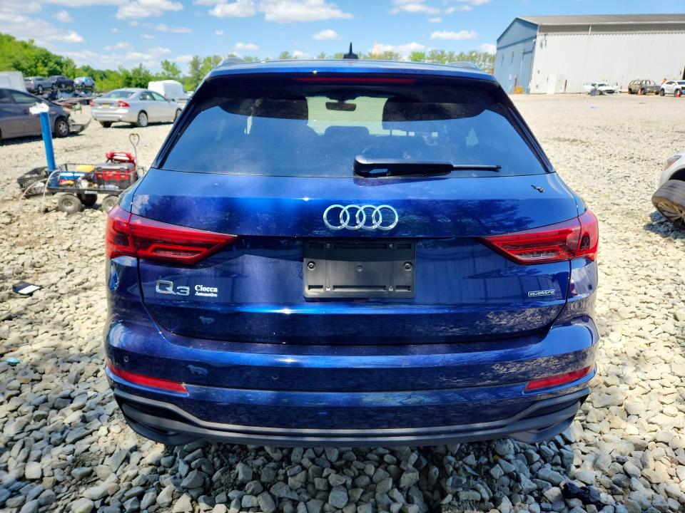 2024 Audi Q3 VIN WA1DECF31R1159312 COPART salvage auction — SIDE, Nj - Cert Of Title-Salvage, sold $6,700 on 2026-08-03 (photo 6)