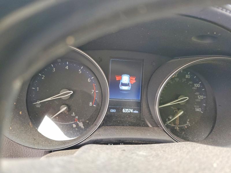 2021 Toyota C-hr VIN NMTKHMBX9MR133389 COPART salvage auction — ROLLOVER, Ca - Salvage Certificate, sold $1,450 on 2026-07-17 (photo 9)