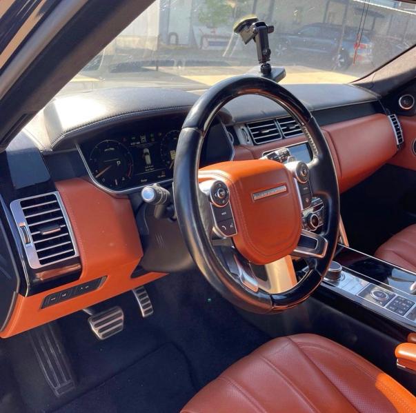2016 Land rover RANGE ROVER VIN SALGV2EF7GA249918 COPART salvage auction — DAMAGE HISTORY, Md - Cert Of Salvage > 75% Damage (P), sold $9,100 on 2026-07-02 (photo 9)