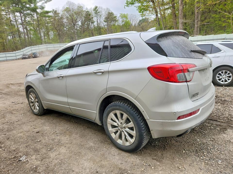2017 Buick Envision VIN LRBFXDSA3HD221260 COPART salvage auction — FRONT END, Wv - Salvage Certificate, sold $500 on 2026-07-08 (photo 2)