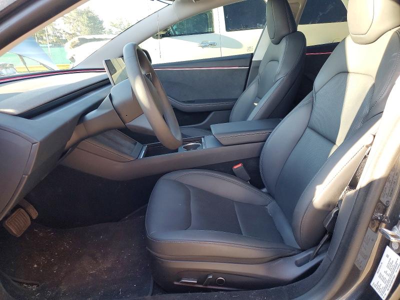 2024 Tesla Model 3 VIN 5YJ3E1EB5RF754461 COPART salvage auction — REAR END, Co - Public - Salvage Title, sold $15,700 on 2026-07-07 (photo 7)