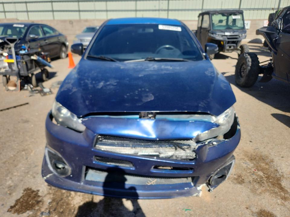 2015 Mitsubishi Lancer VIN JA32U2FU3EU005095 COPART salvage auction — FRONT END, Nm - Cert Of Title-Salvage, sold $825 on 2026-07-18 (photo 5)