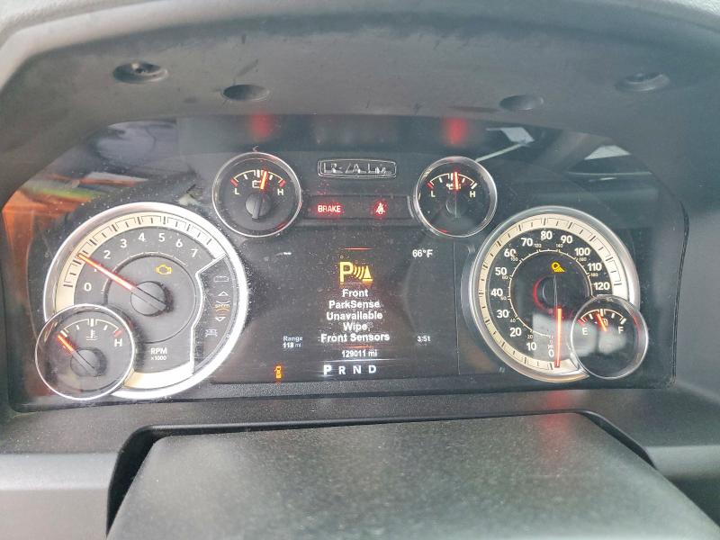 2018 Ram VIN 1C6RR7LT1JS241512 COPART salvage auction — WATER/FLOOD, Tx - Salvage Title-Flood Damage, sold $3,700 on 2026-07-02 (photo 9)