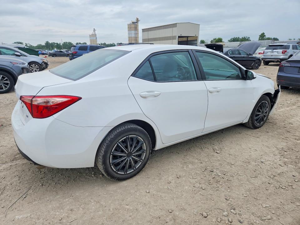 2019 Toyota VIN 2T1BURHE0KC241065 COPART salvage auction — FRONT END, Ks - Cert Of Title-Salvage, sold $5,200 on 2026-07-02 (photo 3)