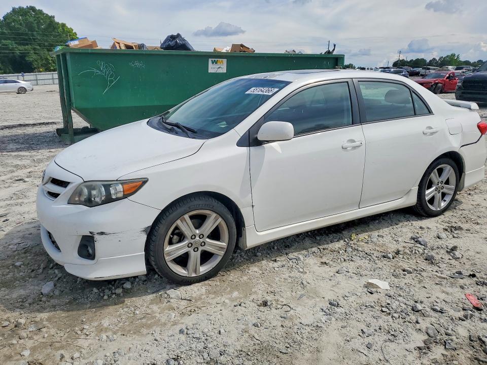 2013 Toyota Corolla VIN 5YFBU4EE1DP141230 COPART salvage auction — REAR END, GA - CERT OF TITLE-SALVAGE (P), sold $1,400 on 2026-07-29 (photo 1)