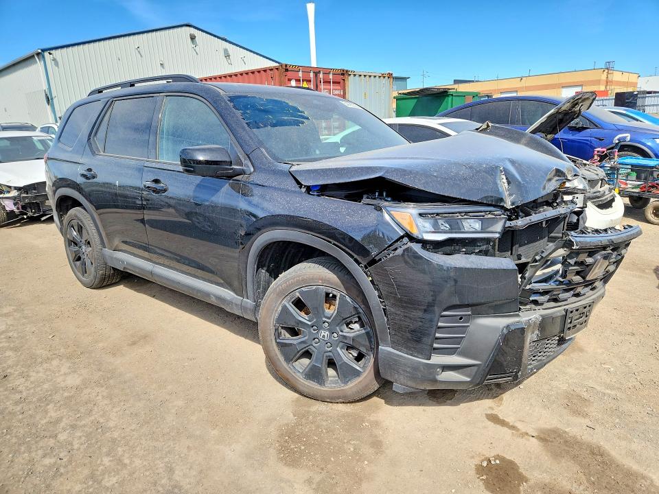 2026 Honda Pilot VIN 5FNYG1H92TB500836 COPART salvage auction — FRONT END, On - Permit Salvage, sold $13,500 on 2026-07-02 (photo 4)
