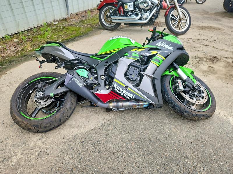 2019 Kawasaki Zx VIN JKBZXVE1XKA001354 COPART salvage auction — ROLLOVER, LA - CERT OF TITLE-SALVAGE, sold $275 on 2026-07-30 (photo 1)