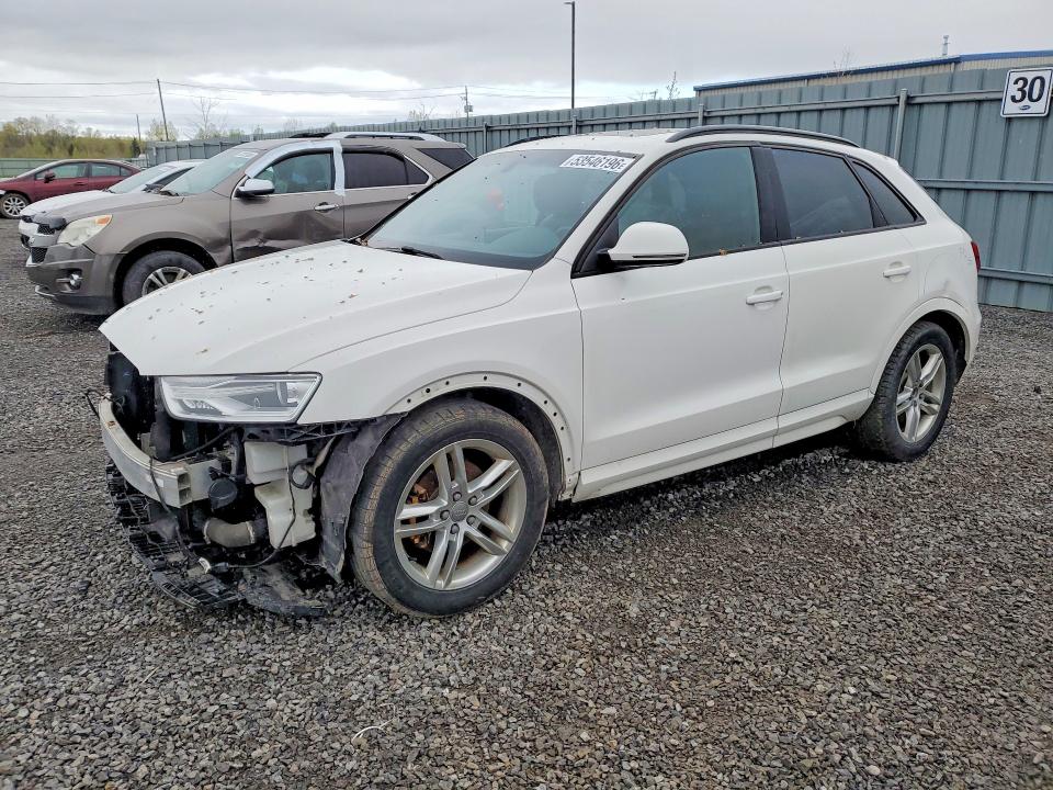 2017 Audi Q3 VIN WA1ECCFS8HR014060 — COPART salvage auction photo