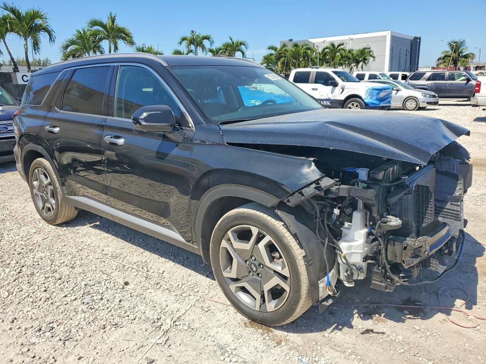 2025 Hyundai Palisade VIN KM8R44GE7SU937276 COPART salvage auction — FRONT END, Id - Salvage Certificate Of Title, sold $9,500 on 2026-07-13 (photo 4)