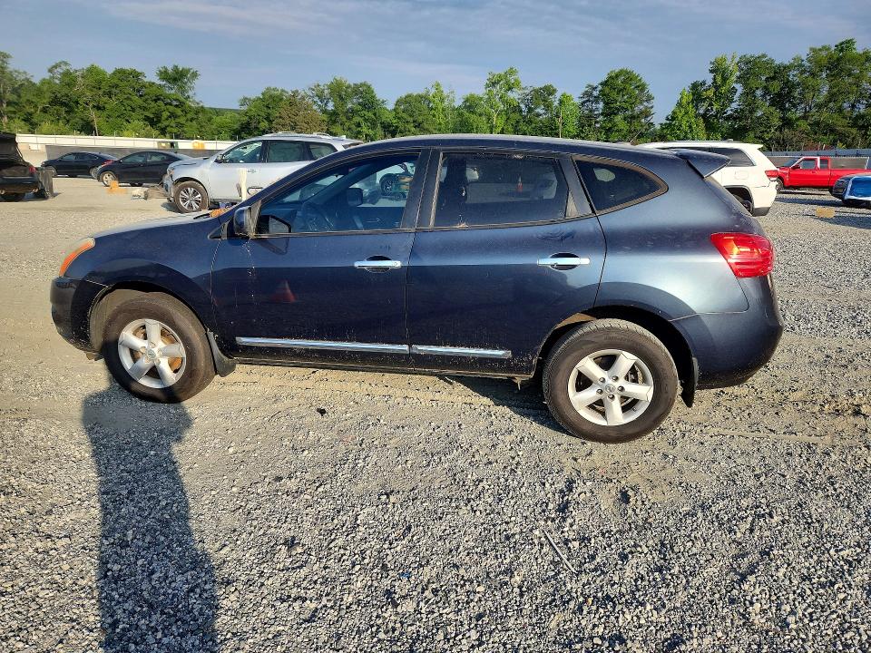 2013 Nissan Rogue sport VIN JN8AS5MT6DW541240 COPART salvage auction — MECHANICAL, Sc - Certificate Of Title, sold $475 on 2026-07-13 (photo 2)