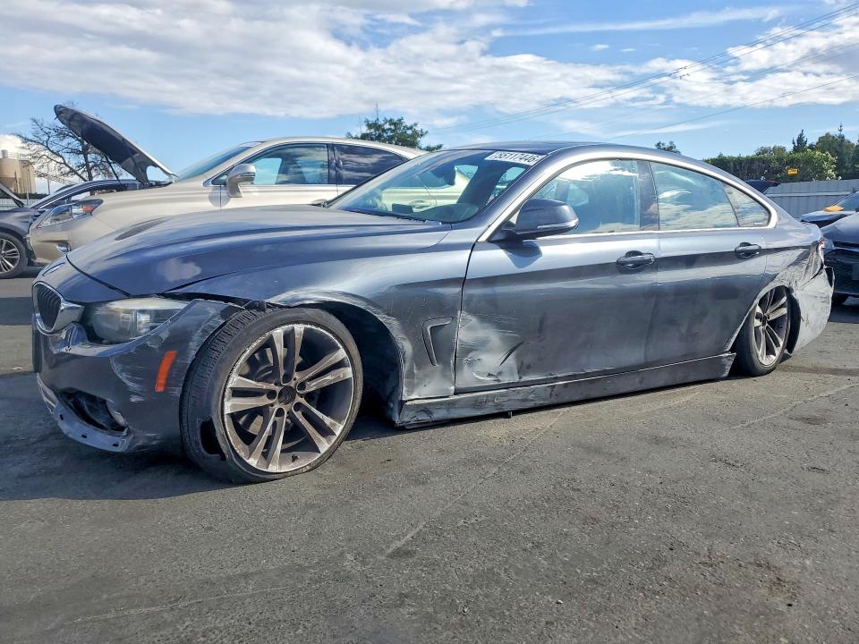 2019 BMW 4er VIN WBA4J1C53KBM15412 COPART salvage auction — REAR END, Ca - Salvage Certificate, sold $2,350 on 2026-08-20 (photo 1)