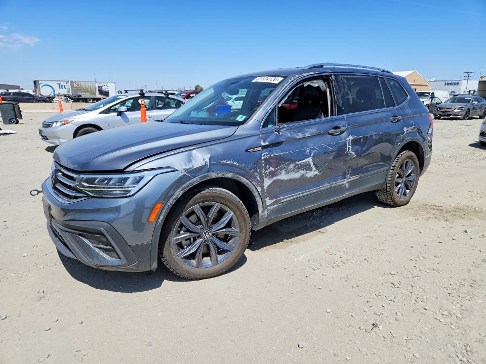 2022 Volkswagen Tiguan VIN 3VV2B7AX9NM046956 COPART salvage auction — ROLLOVER, Co - Dis/Dlr/Exp Only Clean Title, sold $6,800 on 2026-07-02 (photo 1)