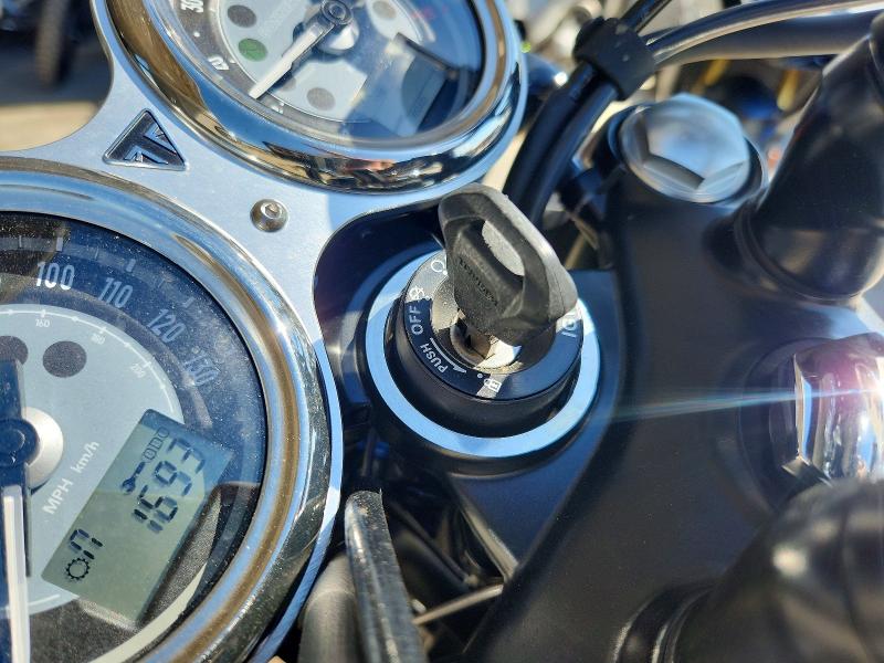 2024 Triumph motorcycle Bonneville VIN SMTD10G71RTBS5686 COPART salvage auction — SIDE, VA - CERT OF TITLE - SALVAGE, sold $1,850 on 2026-07-09 (photo 8)