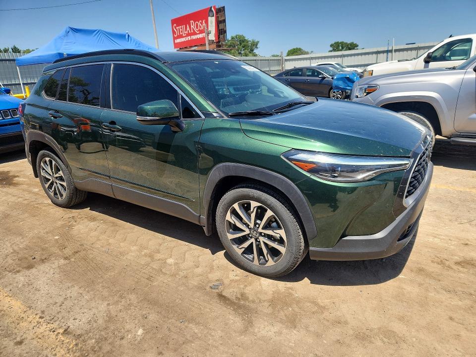 2022 Toyota VIN 7MUDAABG1NV007354 COPART salvage auction — HAIL, Ks - Cert Of Title-Salvage, sold $500 on 2026-07-29 (photo 4)