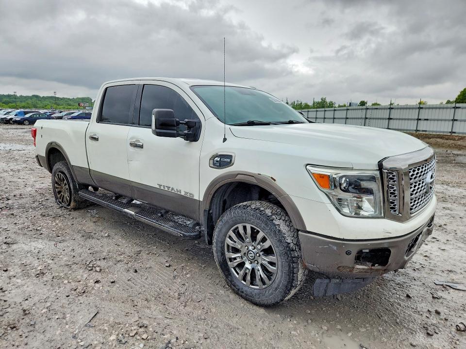 2016 Nissan TITAN VIN 1N6BA1F2XGN511584 COPART salvage auction — FRONT END, Il - Certificate Of Title, sold $5,400 on 2026-07-22 (photo 4)