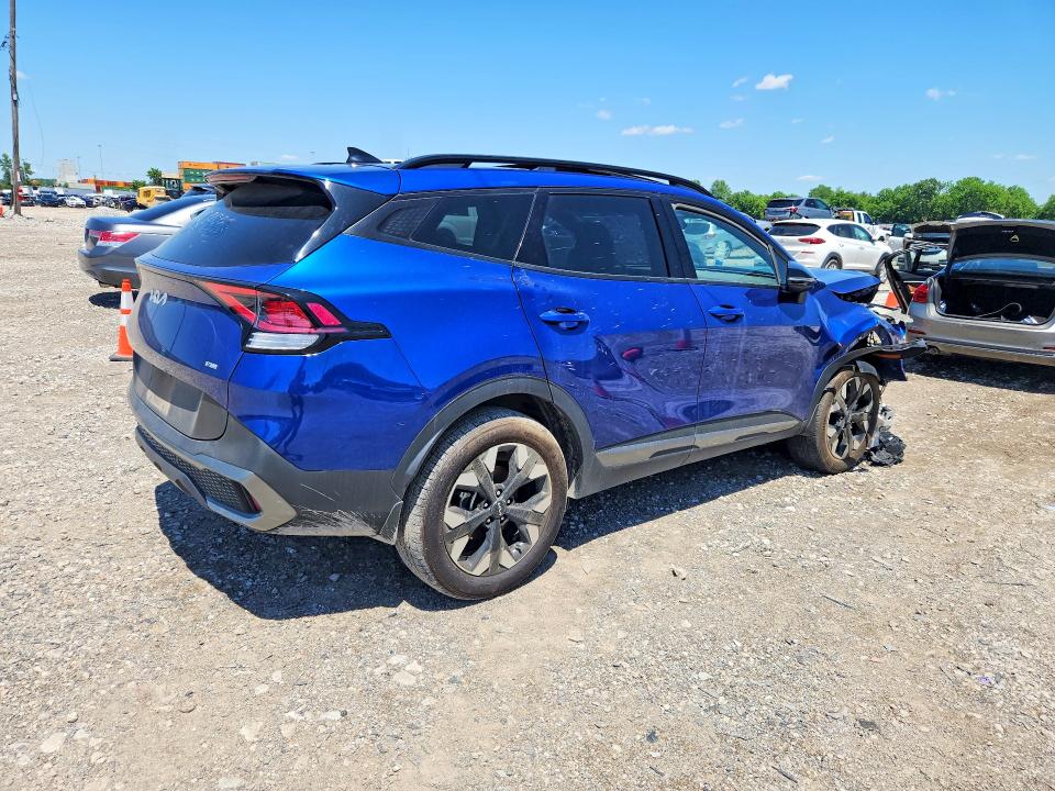 2023 Kia Sportage VIN 5XYK6CAF6PG120983 COPART salvage auction — FRONT END, Oh - Cert Of Title-Salvage, sold $4,600 on 2026-07-17 (photo 3)