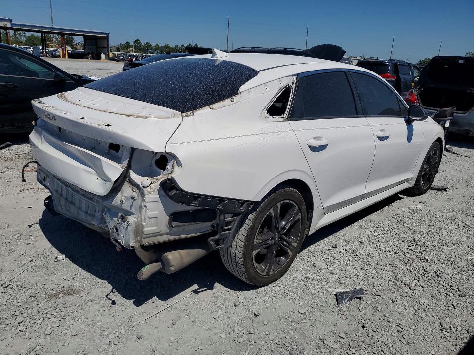 2022 Kia K5 VIN 5XXG64J23NG136780 COPART salvage auction — REAR END, Fl - Certificate Of Destruction, sold $3,100 on 2026-07-28 (photo 3)