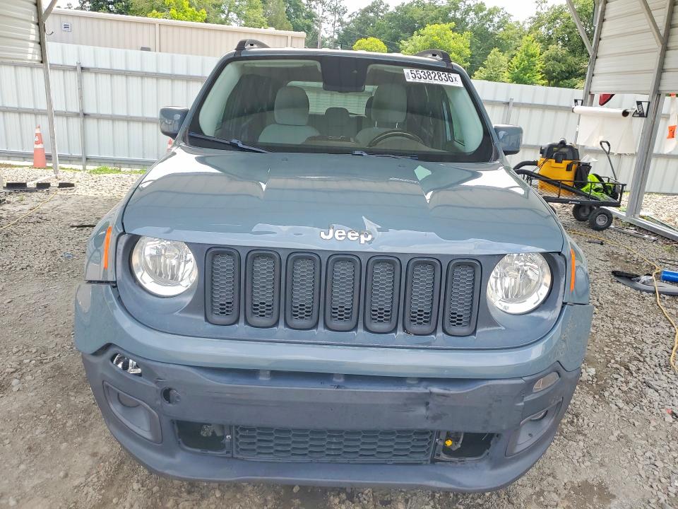 2017 Jeep Renegade VIN ZACCJABB6HPE72174 COPART salvage auction — FRONT END, Ga - Cert Of Title-Salvage, sold $1,950 on 2026-07-21 (photo 5)