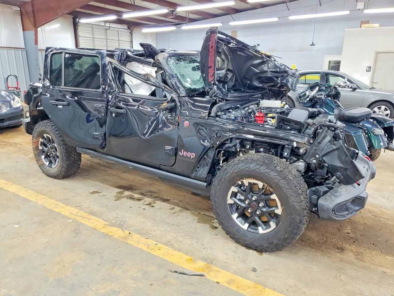 2026 Jeep Wrangler VIN 1C4PJXFGXTW263588 COPART salvage auction — Rollover, FL - DLR ONLY CERT OF DESTRUCTION, sold $15,100 on 2026-07-01 (photo 4)